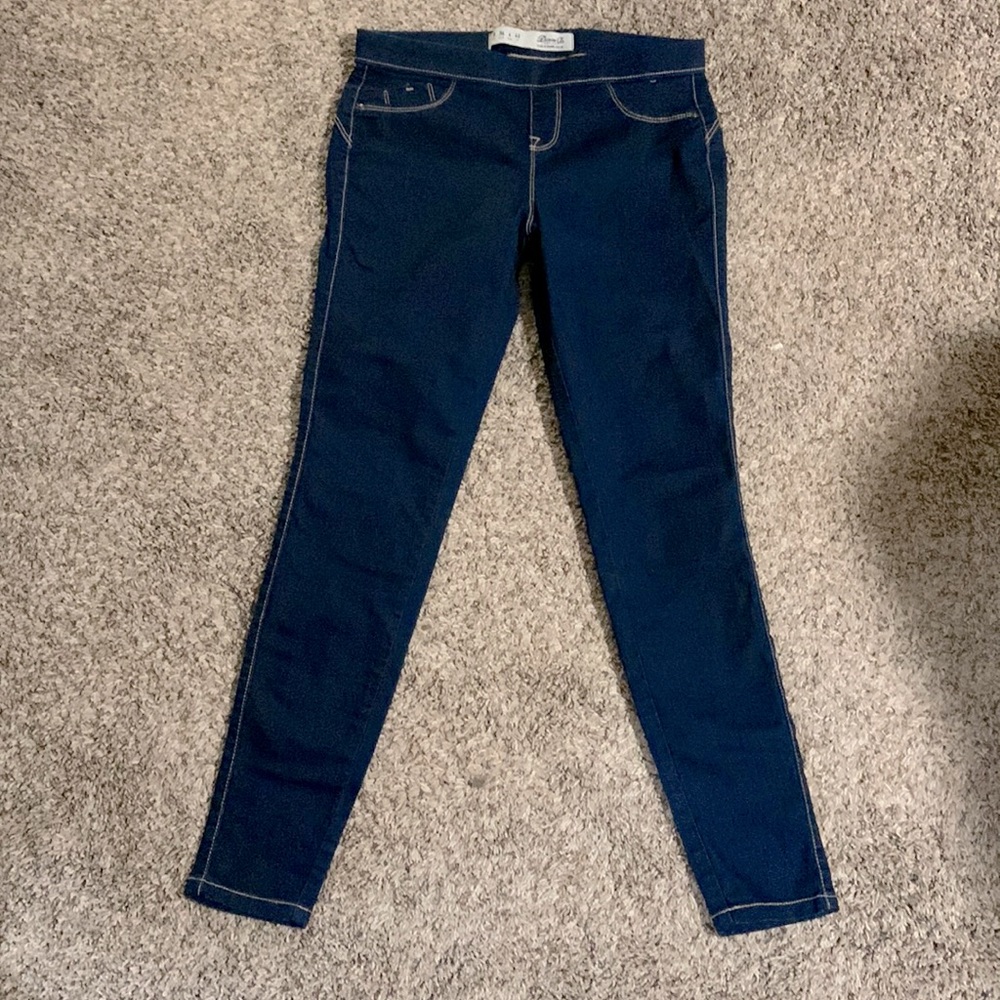 Denim Co contrast stitch jeggings sz 4